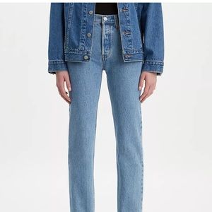 LEVI’S 501 ORIGINAL FIT JEANS IN COLOR INDIGO